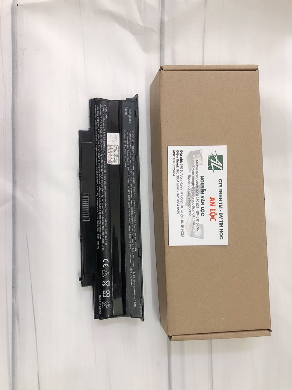 J1KND Replacement Battery For Dell Inspiron N4010 N5010 N5050 N7110 – 6-Cell 5200mAh Li-Ion – 3 Year Warranty